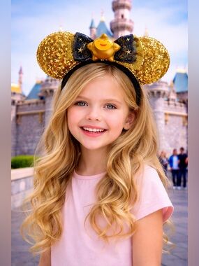 Disney Parks - 2023 Wish Star Film Sequined Minnie Ear Headband for Adults NWT